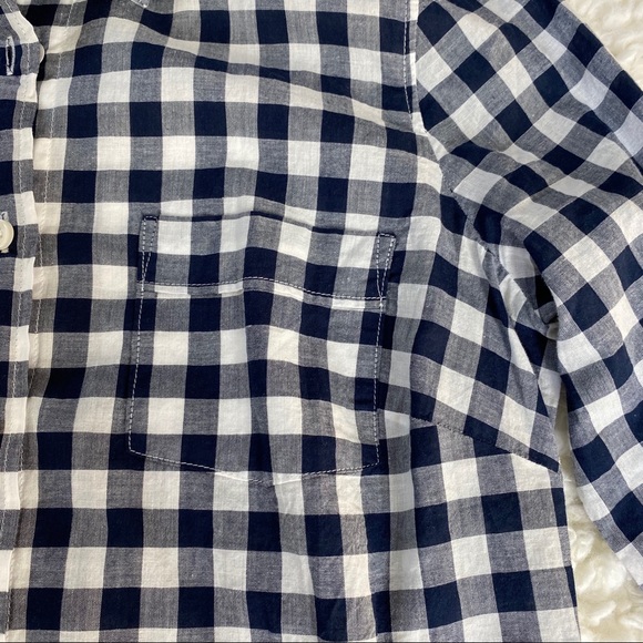 J. Crew gingham button up - Picture 2 of 4